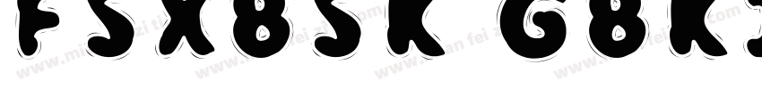 FSXBSK GBK1 0字体转换